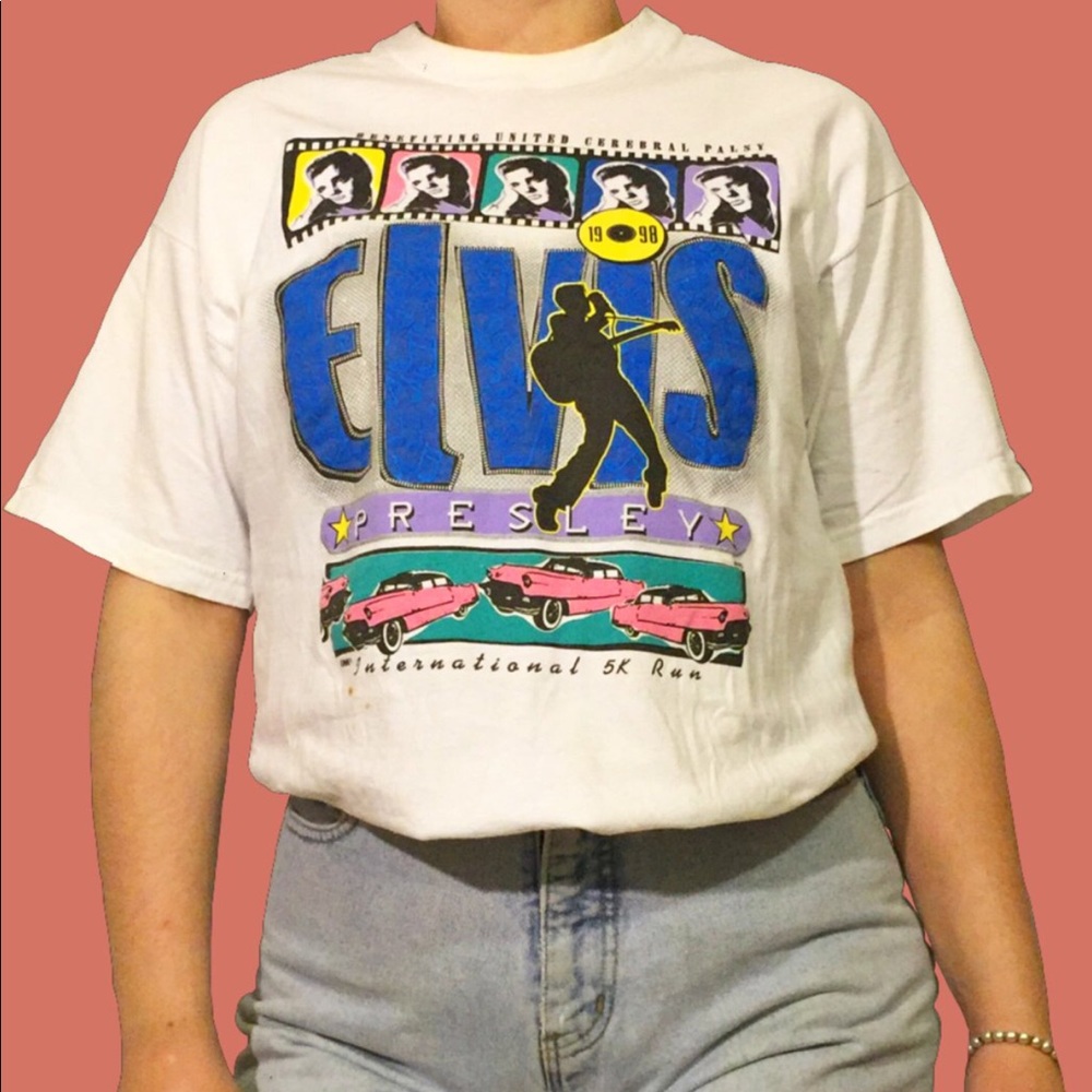 Rare Vintage Elvis Tee Shirt